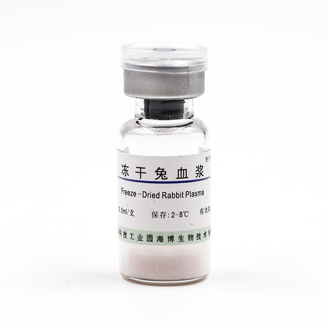 Freeze-Dried Rabbit Plasma